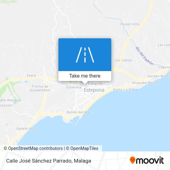 Calle José Sánchez Parrado map