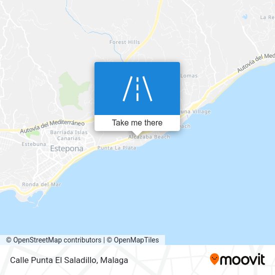 Calle Punta El Saladillo map