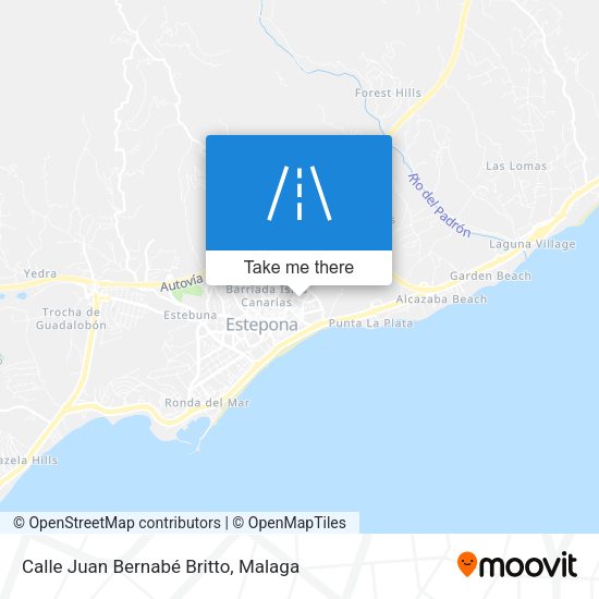 Calle Juan Bernabé Britto map