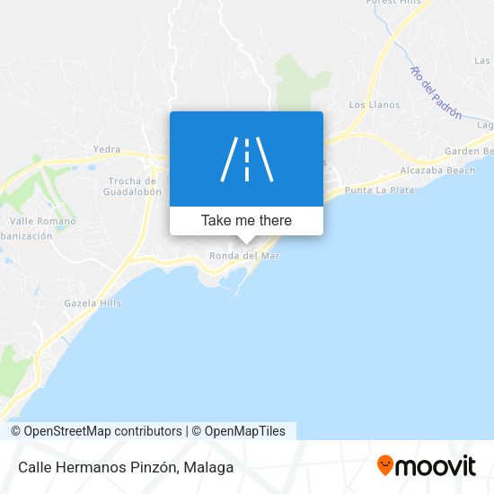 Calle Hermanos Pinzón map