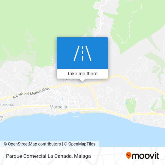 Parque Comercial La Canada map