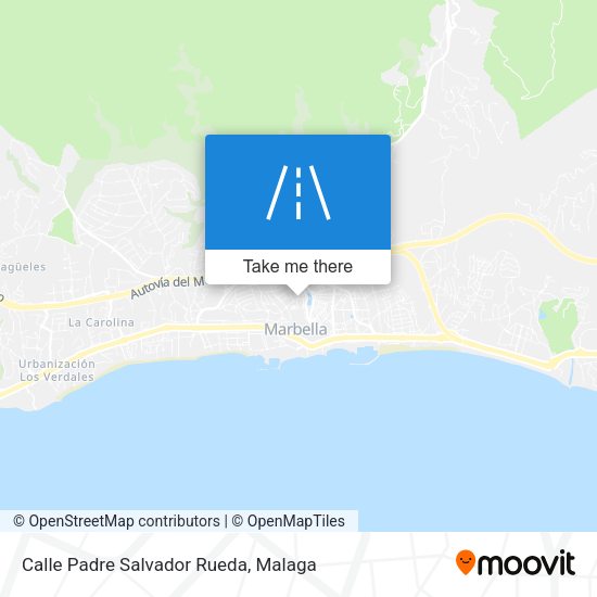 Calle Padre Salvador Rueda map