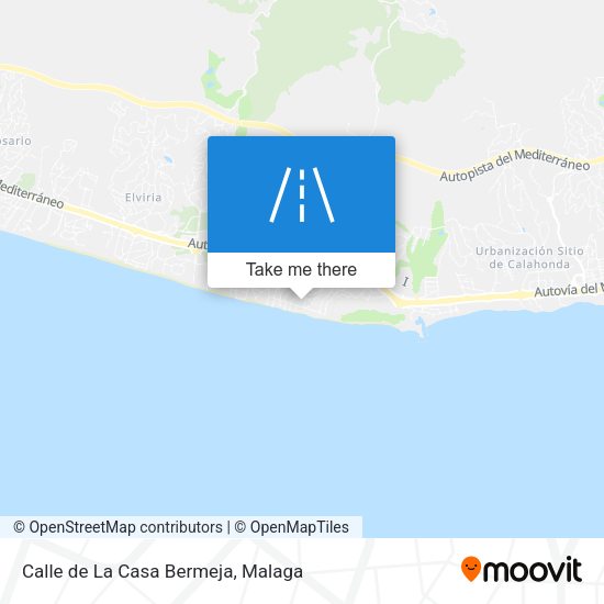 Calle de La Casa Bermeja map