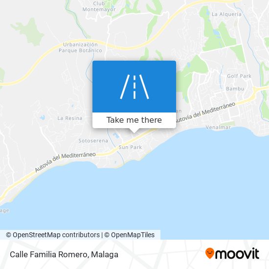 mapa Calle Familia Romero