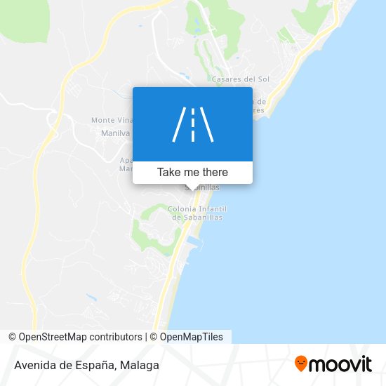 Avenida de España map