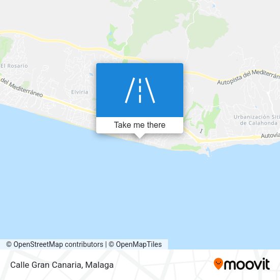 Calle Gran Canaria map