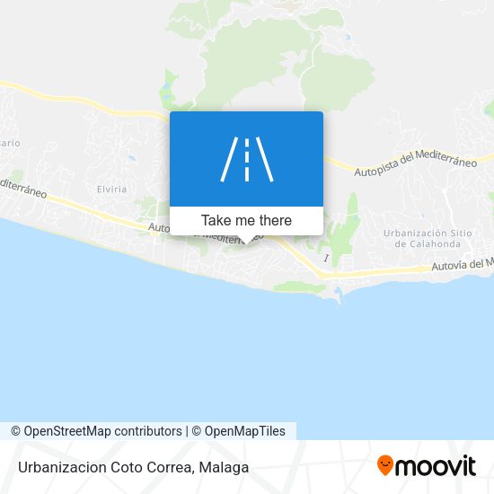 Urbanizacion Coto Correa map