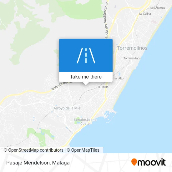 Pasaje Mendelson map