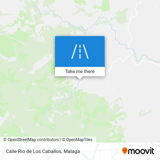 Calle Rio de Los Caballos map