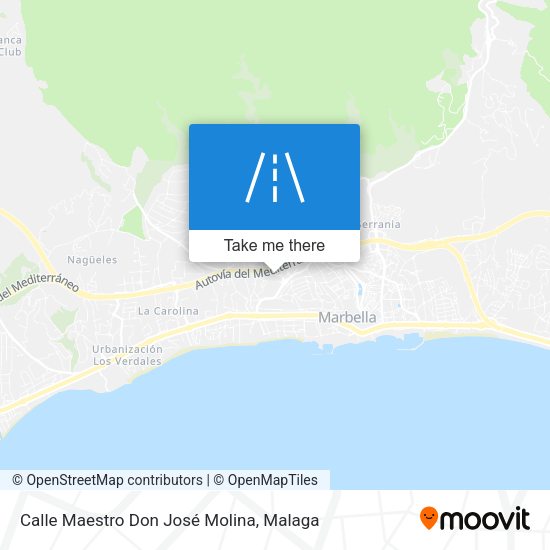 Calle Maestro Don José Molina map