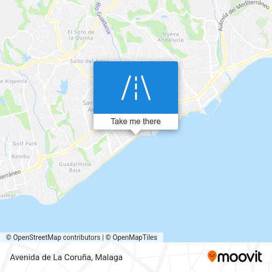 Avenida de La Coruña map