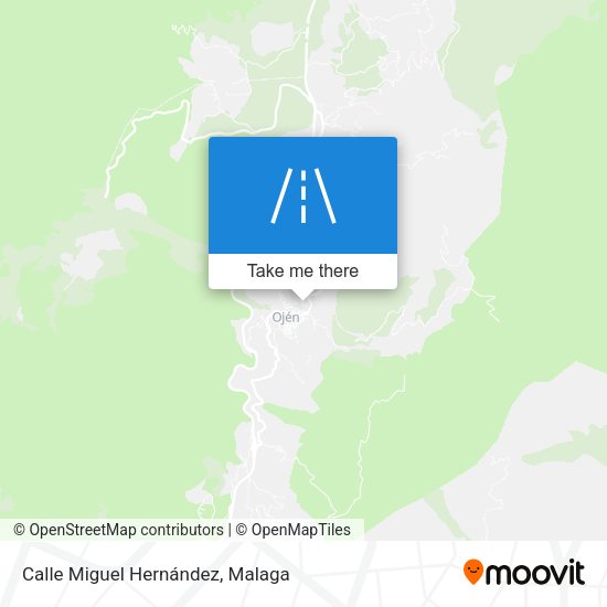 Calle Miguel Hernández map
