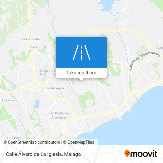 Calle Álvaro de La Iglesia map