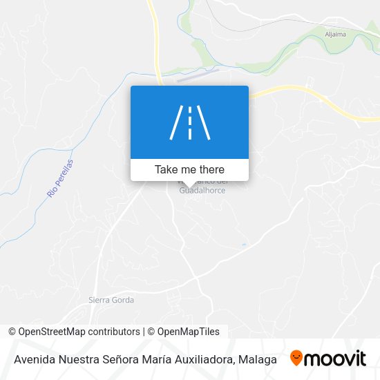 Avenida Nuestra Señora María Auxiliadora map