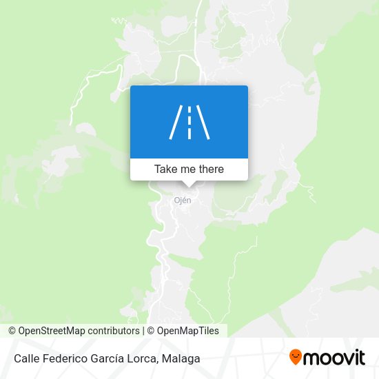 Calle Federico García Lorca map