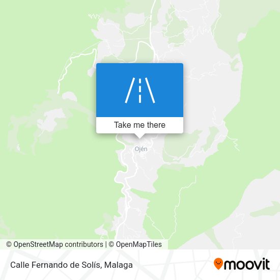 Calle Fernando de Solís map