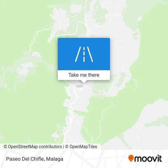 Paseo Del Chifle map