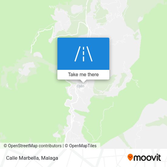 Calle Marbella map