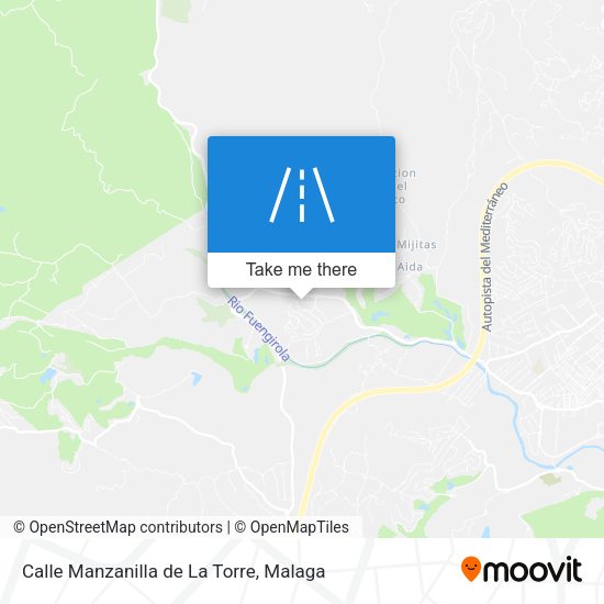 Calle Manzanilla de La Torre map