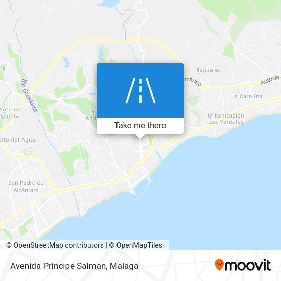 Avenida Príncipe Salman map