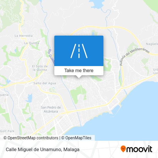 Calle Miguel de Unamuno map