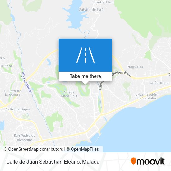 Calle de Juan Sebastian Elcano map