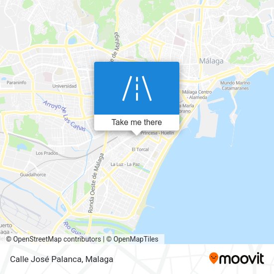 Calle José Palanca map