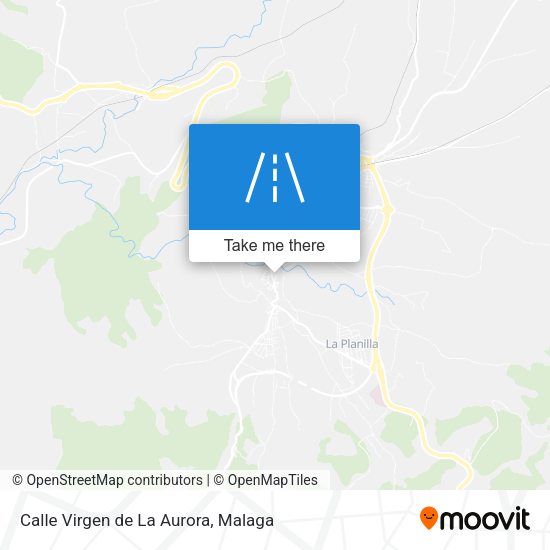 Calle Virgen de La Aurora map