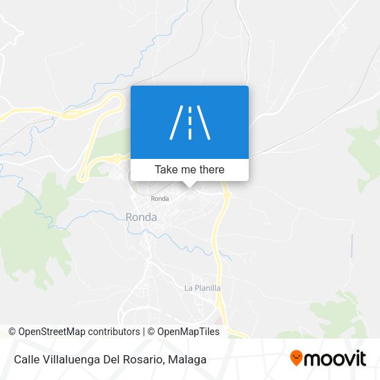 Calle Villaluenga Del Rosario map