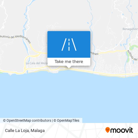 Calle La Loja map