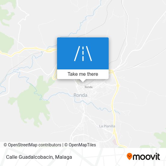 Calle Guadalcobacín map