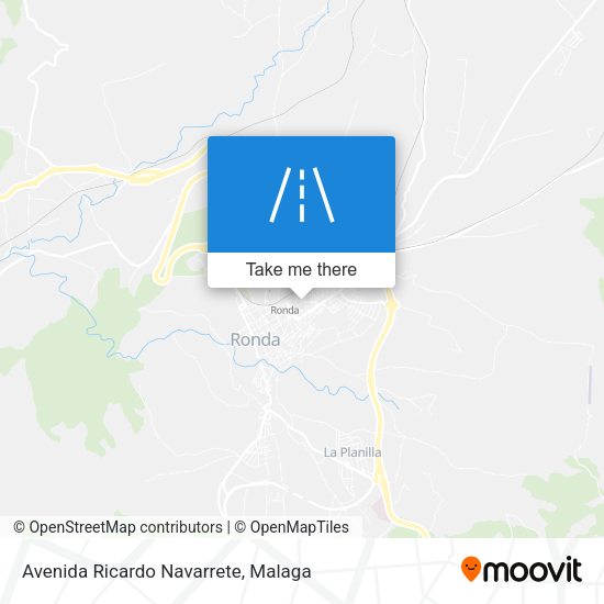 Avenida Ricardo Navarrete map