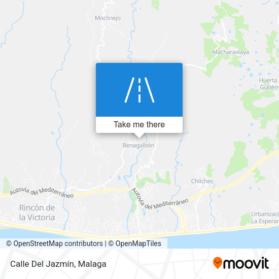 Calle Del Jazmín map