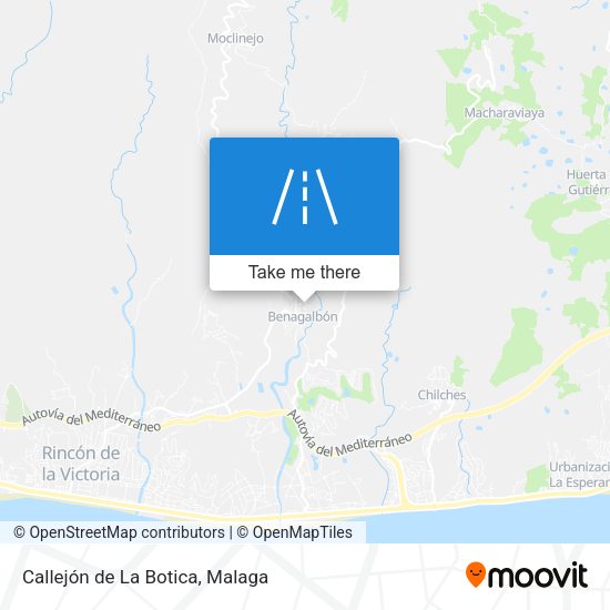 Callejón de La Botica map