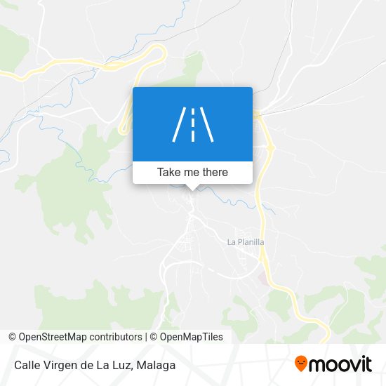 Calle Virgen de La Luz map