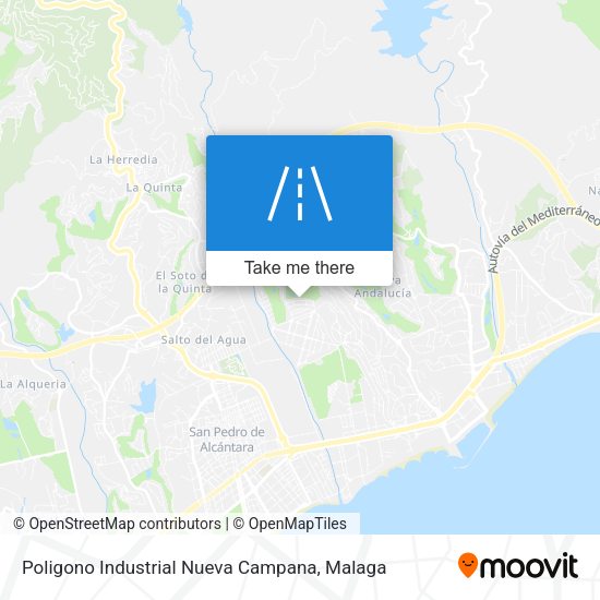 Poligono Industrial Nueva Campana map