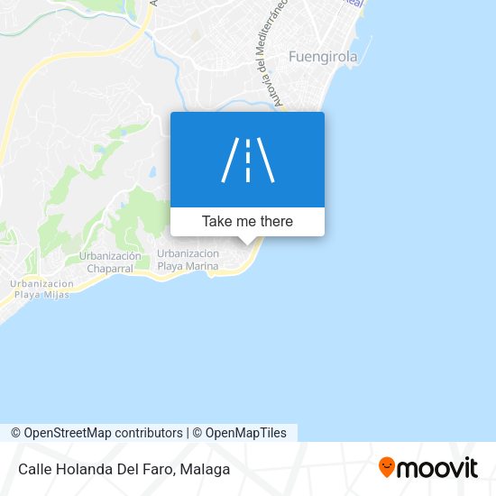 Calle Holanda Del Faro map