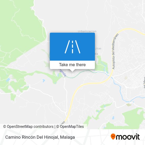 Camino Rincón Del Hinojal map