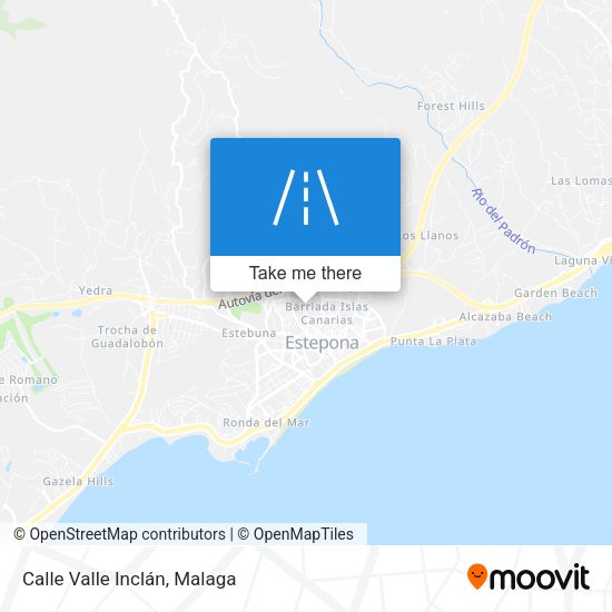 Calle Valle Inclán map