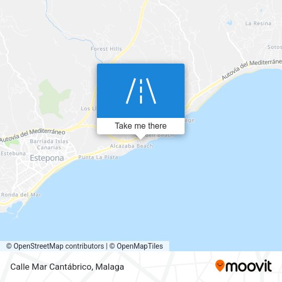 Calle Mar Cantábrico map
