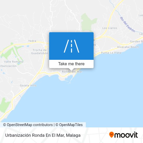 Urbanización Ronda En El Mar map