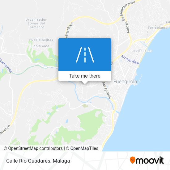 Calle Río Guadares map