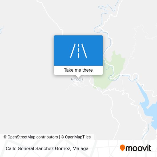 Calle General Sánchez Gómez map