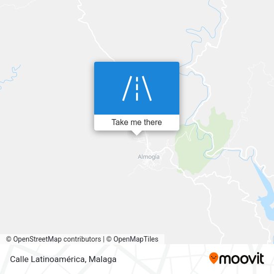 Calle Latinoamérica map