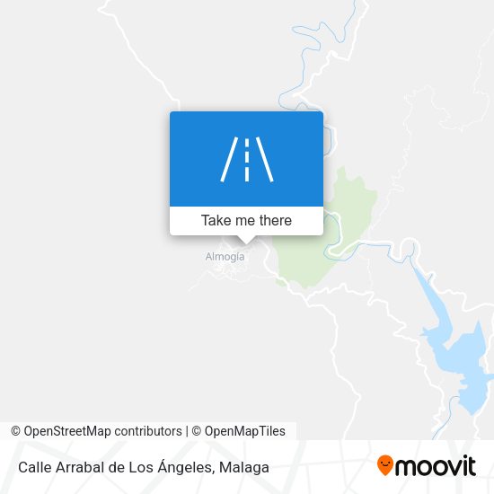Calle Arrabal de Los Ángeles map