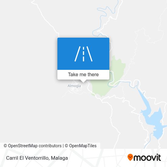Carril El Ventorrillo map