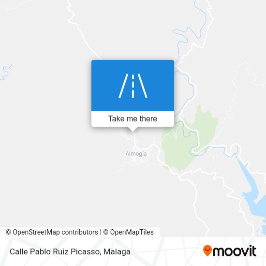 Calle Pablo Ruiz Picasso map