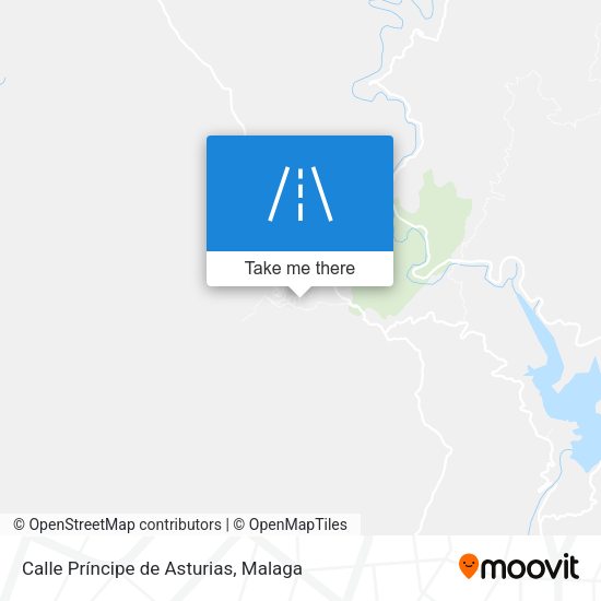 Calle Príncipe de Asturias map
