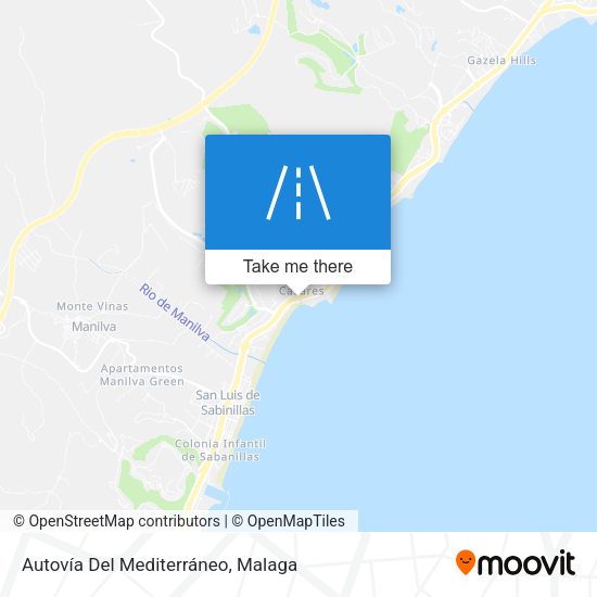 Autovía Del Mediterráneo map