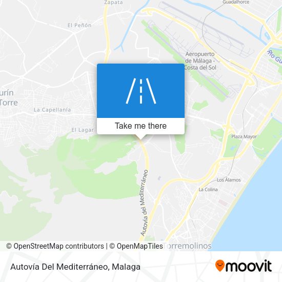 Autovía Del Mediterráneo map